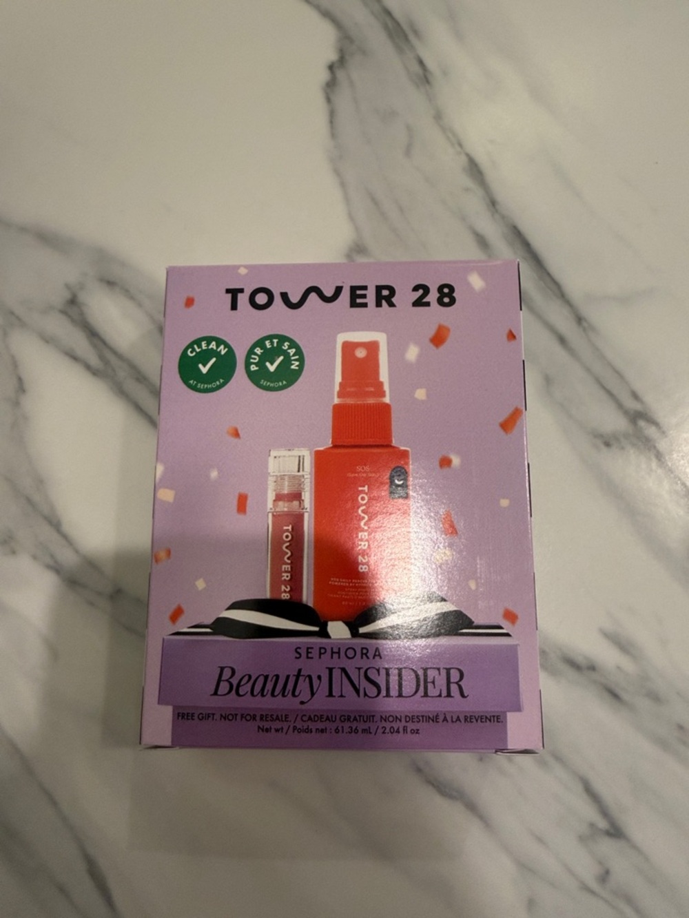 Tower 28 Makeup Set in Purple & Red